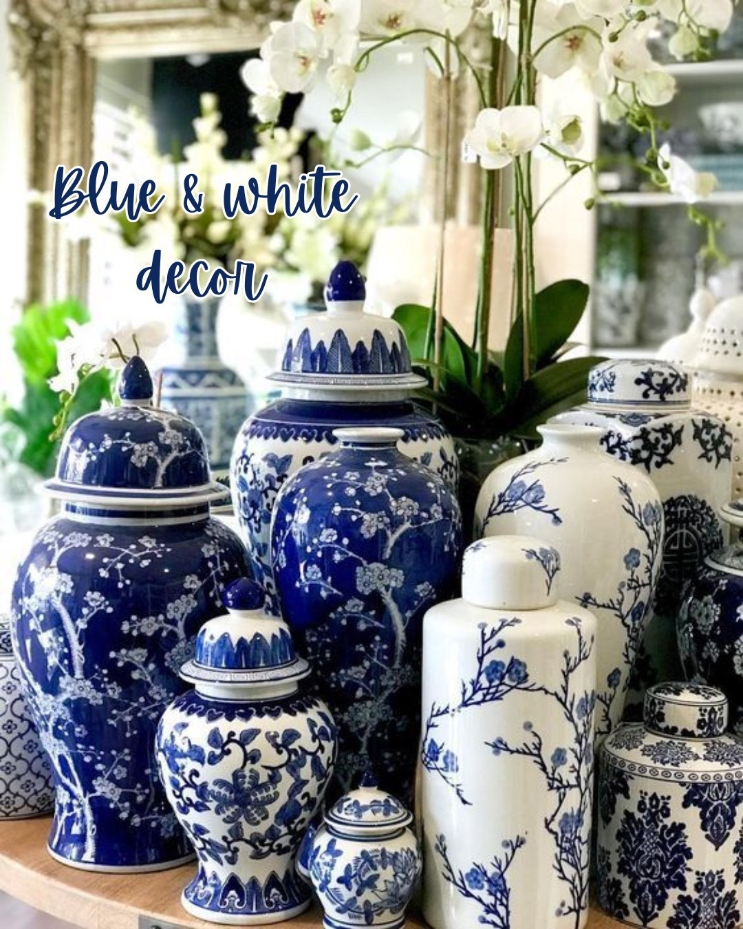 These ginger jars, chinoiserie vases, ceramic accents, and floral porcelain pieces are the perfect way to add a timeless, elevated, and collected look to any space. I love styling blue and white ceramics on a console table, coffee table, bookshelf, or entryway for that traditional, grandmillennial, and coastal-inspired aesthetic.

Perfect for living room decor, dining room styling, entryway decor, shelf styling, and classic home interiors ✨
Shop all my blue and white ginger jars, chinoiserie decor, ceramic vases, and tabletop accents linked here 🤍

#LTKHome #LTKFindsUnder100 #LTKSaleAlert