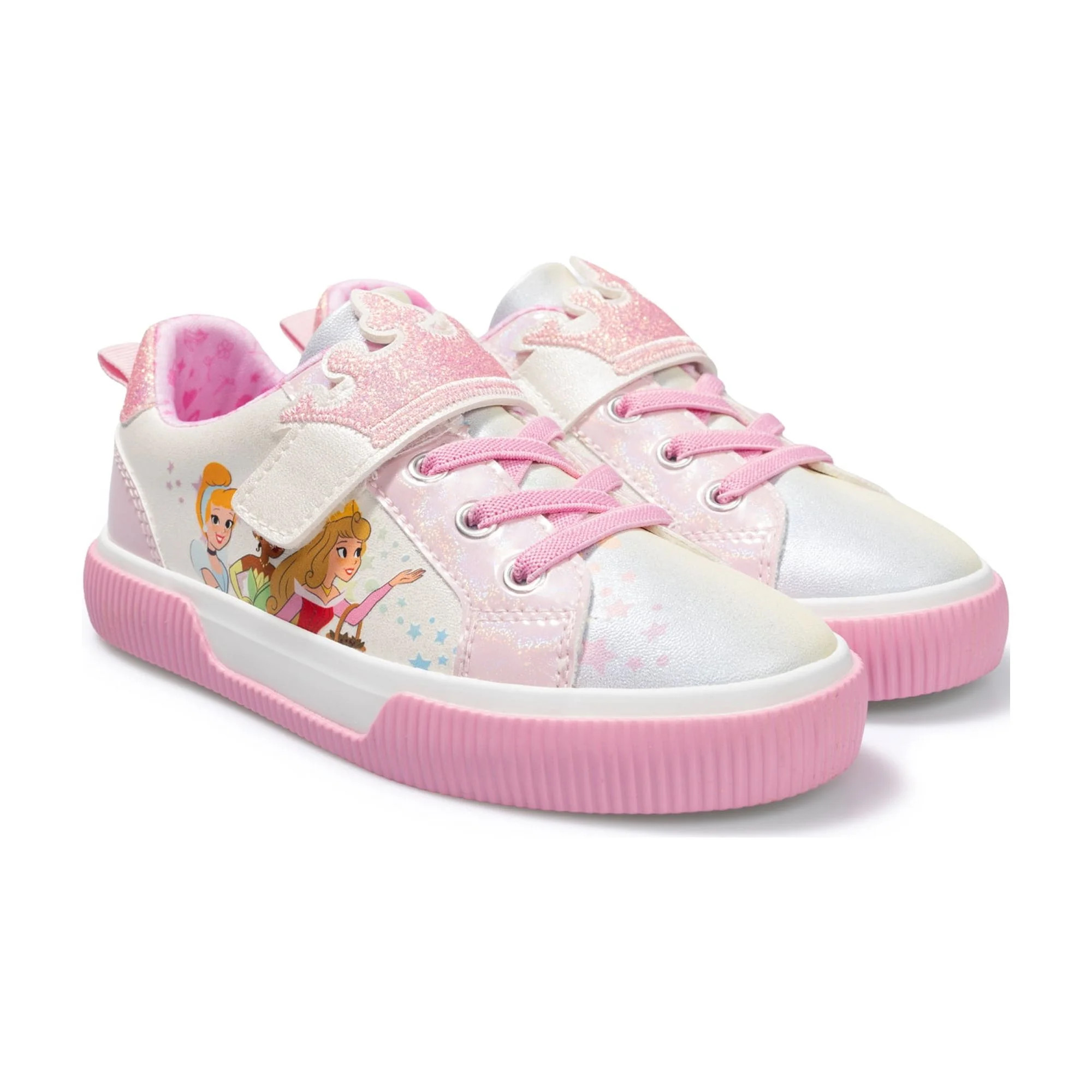 Princess Toddler Girls Hook And Loop Court | Walmart (US)