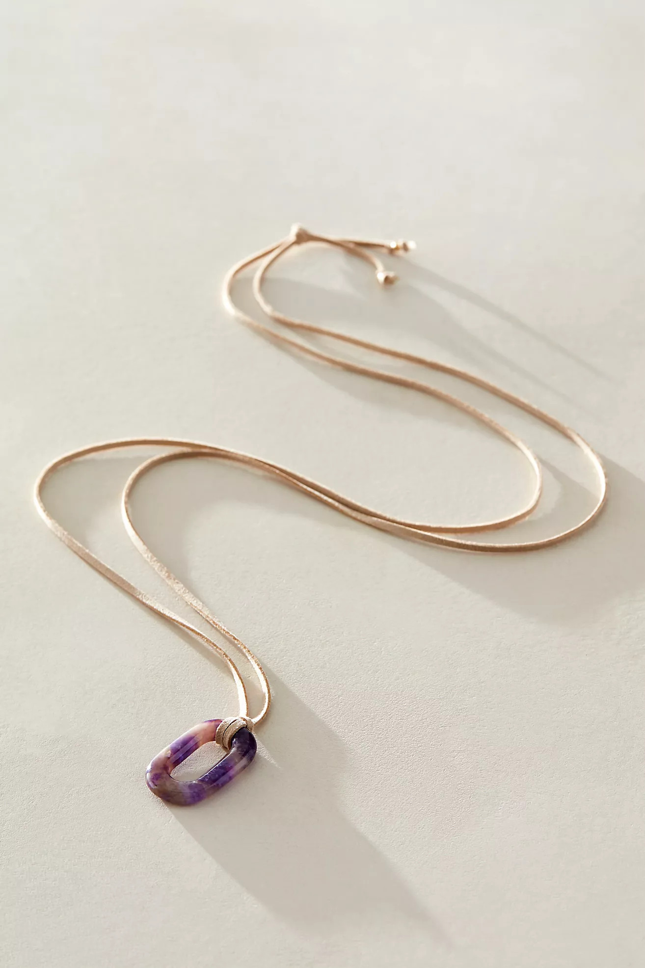 ALV Semiprecious Stone On Suede Necklace | Free People (Global - UK&FR Excluded)