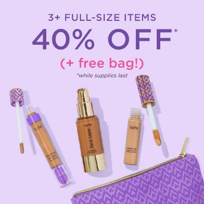 3+ items for 40% OFF* code: SHAPETAPE



new shades | tarte cosmetics (Global)