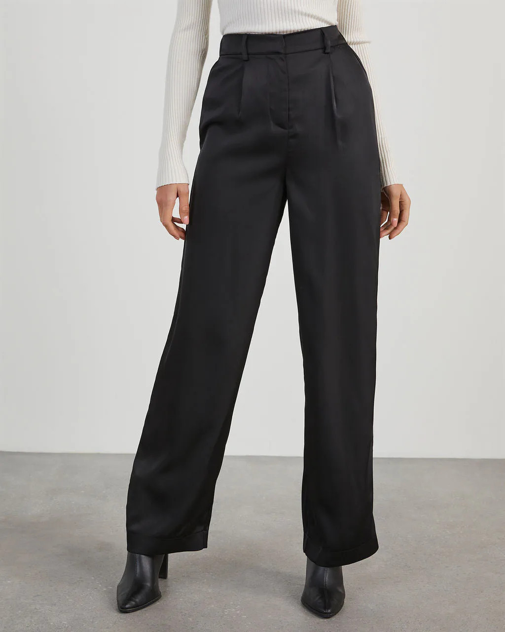 Evie Satin Trouser Pants | VICI