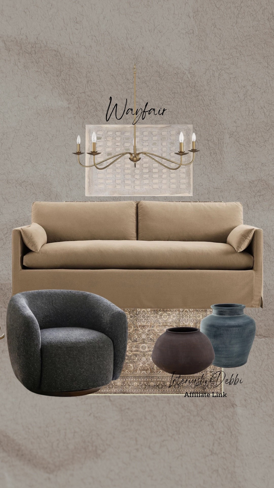 Wayfair Finds
Sofa, area rug, chandelier, accent chair, vases, transitional home, modern decor, amazon find, amazon home, target home decor, mcgee and co, studio mcgee, amazon must have, pottery. barn, Walmart finds, affordable decor, home styling, budget friendly, accessories, neutral decor, home finds, buy new arrival, coming soon, sale alert, high end look for less, Amazon favorites, Target finds, cozy, modern, earthy, transitional, luxe, romantic, home decor, budget friendly decor #wayfair

#LTKSeasonal #LTKHome