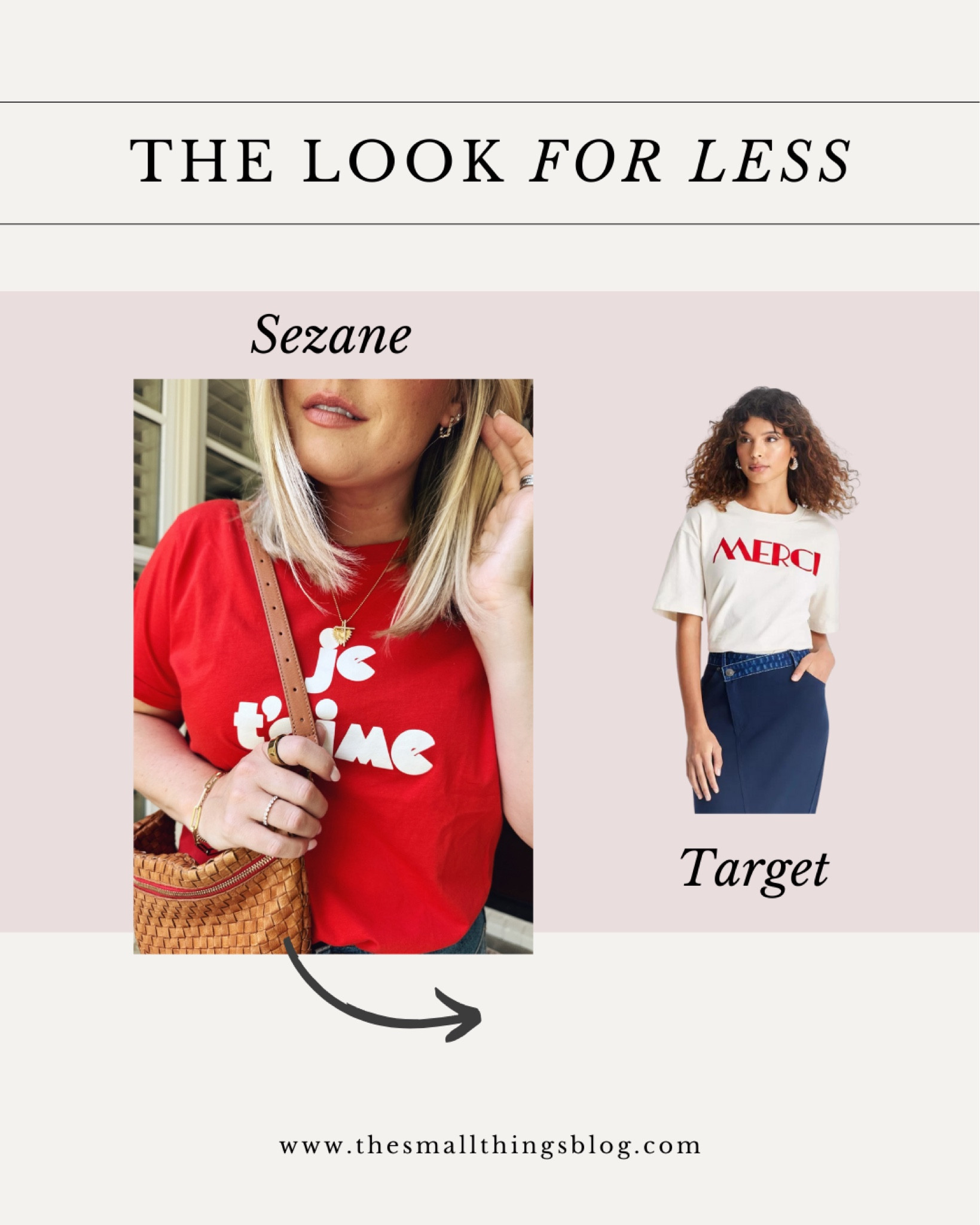 Look for less, sezane, Clare V, Target, graphic tee 

#LTKStyleTip #LTKSaleAlert #LTKFindsUnder50