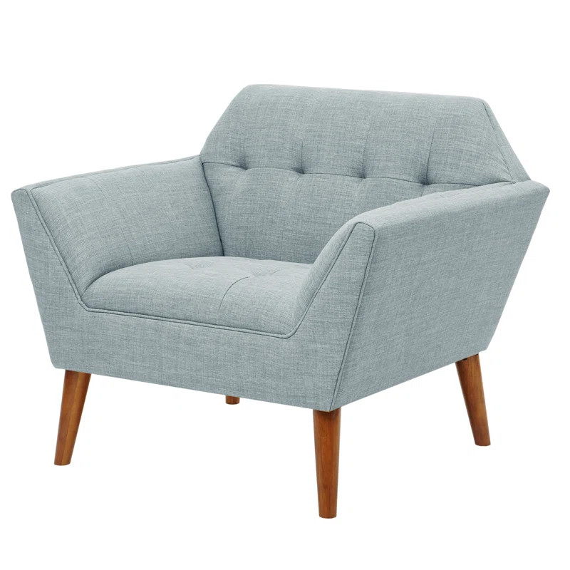 Petrin Modern Button Tufted Armchair | Wayfair North America