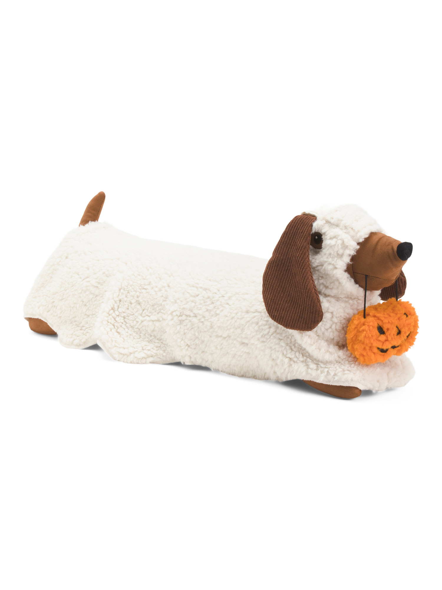 24x9 Shaped Halloween Sheet Dog Pillow | TJ Maxx