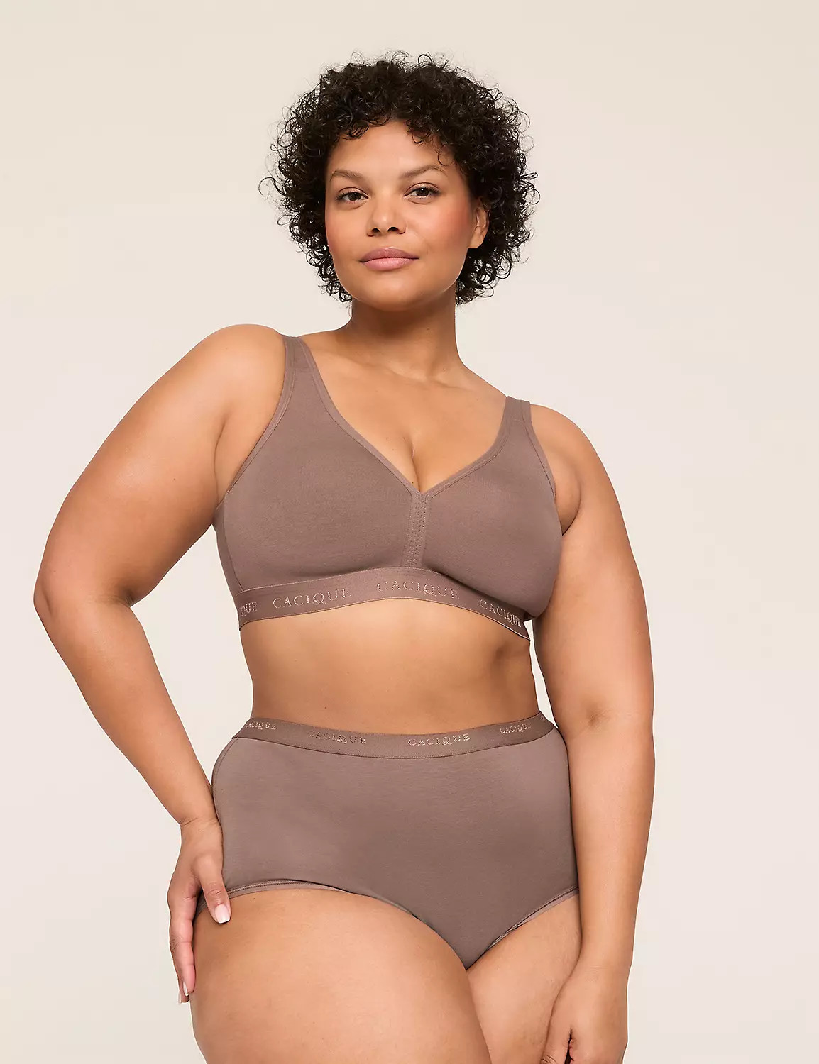 Cotton Unlined No-Wire Bra | Lane Bryant (US)