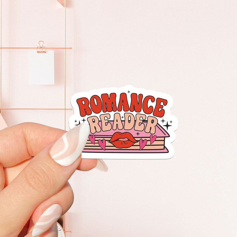Romance reader sticker, bookish Sticker, book lover gift, bookish Merch, Kindle Sticker, Smut Rea... | Etsy (US)