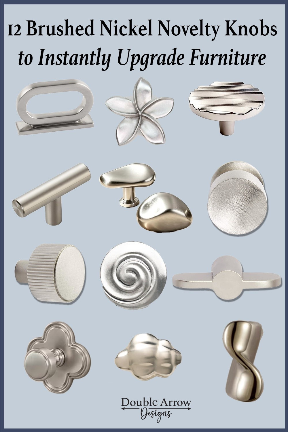 Upgrade any dresser or cabinet with these brushed nickel knobs. A simple hardware swap can make furniture look custom, polished, and designer inspired in minutes.

#LTKHome