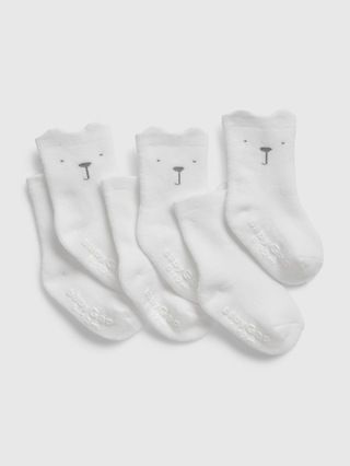 Baby Organic Cotton First Favorite Socks (3-Pack) | Gap (US)