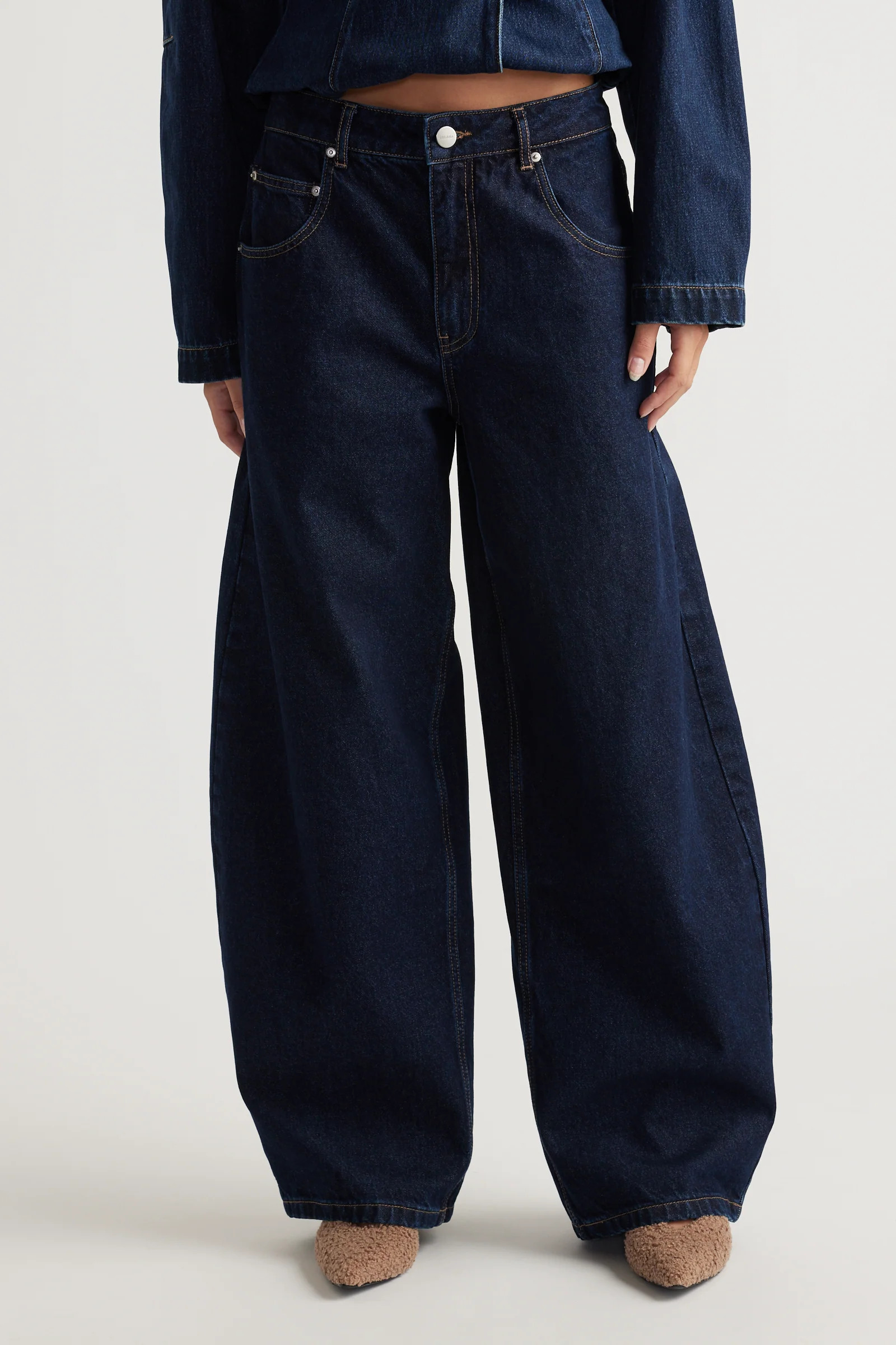 Daisy Horseshoe Jean - Ink | DECJUBA