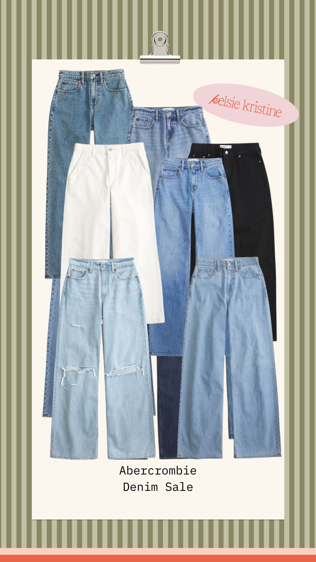 ✨ Abercombie Denim Sale Details:
• 🗓️ August 5–10
• 👖 25–50% OFF All Jeans (online)
• 🛍️ 20% OFF Almost Everything Else (online & in stores)
• 💸 Use code DENIMAF for an extra 15% OFF almost everything (online & in stores)
| Abercrombie | Denim | Sale | Denim Sale | A&F | Abercrombie Finds | Jeans | Straight Leg Jeans | Barrel Jeans | Fall Style | Everyday Outfits | Capsule Wardrobe | Closet Staples | Mid-Size Style | Mom Style | Casual Chic | Wardrobe Essentials | LTK Deals | Fashion Finds | Outfit Inspiration | Jeans | Best Jeans | Mom Style | Mom Jeans | Fall Jeans | Trendy Denim | Denim Sale |  

 #LTKmomlife #LTKSaleAlert #LTKMidsize