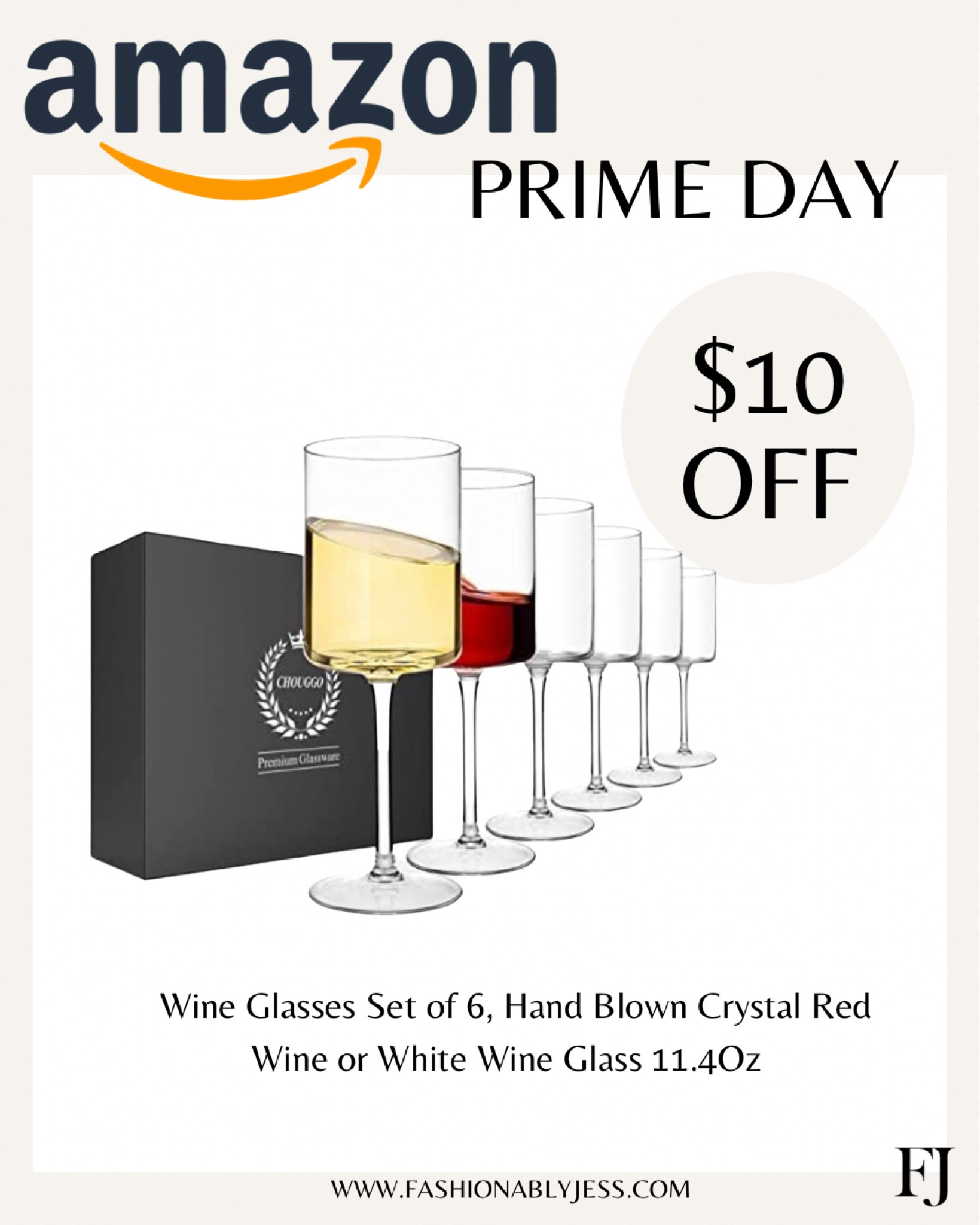 My wine glasses are included in amazon prime day 

#LTKsalealert #LTKSeasonal #LTKHoliday