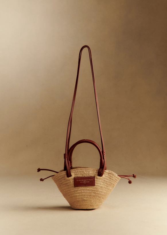 Justine Mini Basket Bag | Sezane Paris - US