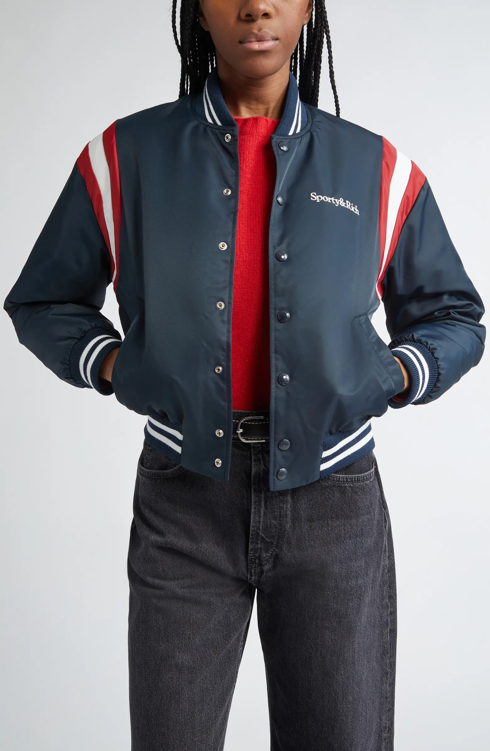 Wellness Ivy Varsity Jacket | Nordstrom