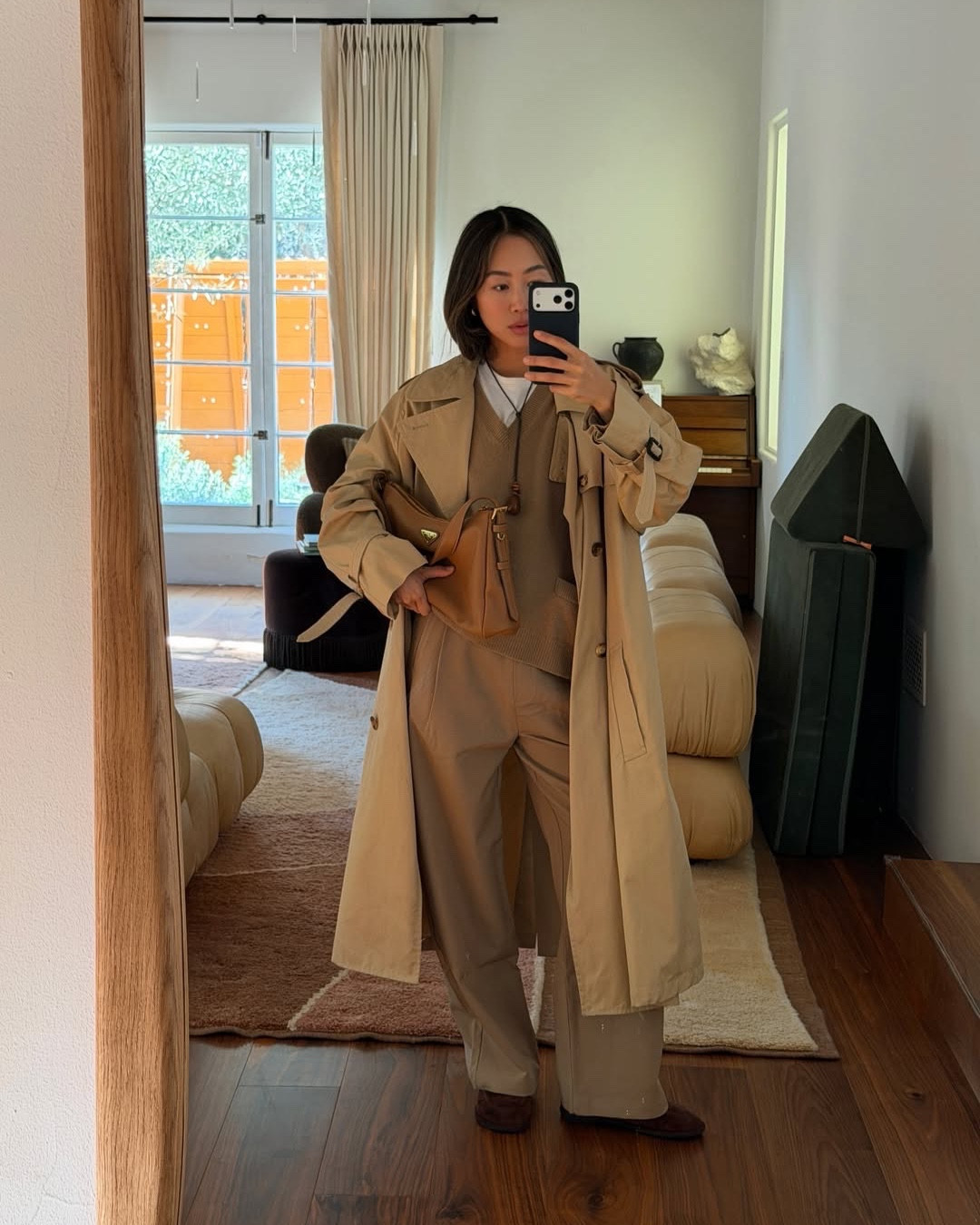 I love a monochromatic look, especially when it’s neutral! This Prada bag ties it all together so nicely 🤎

#LTKootd #LTKdayinmylife #LTKgrwm