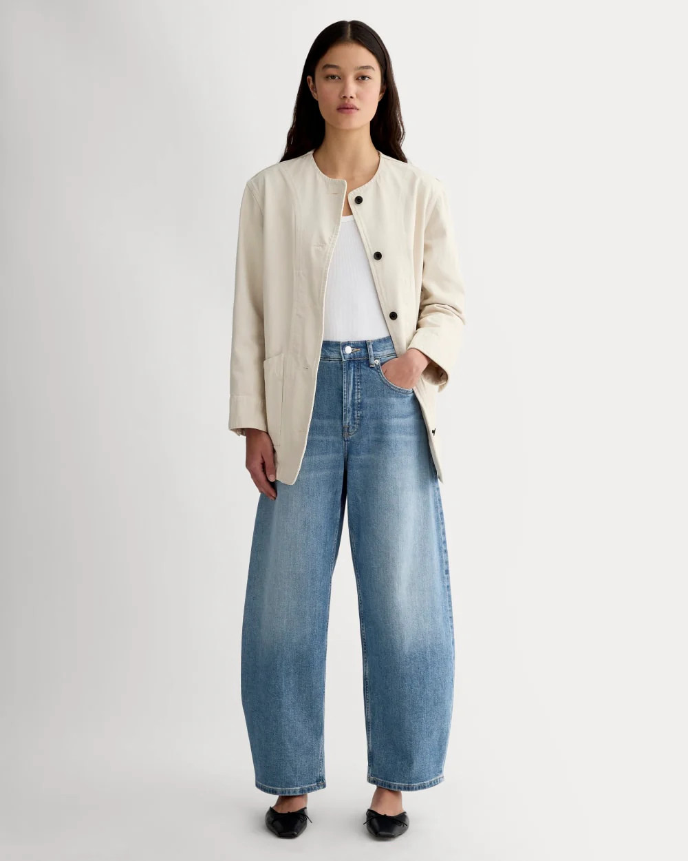 The Way-High® Curve Jean | Vintage Blue | 27" Inseam | Everlane