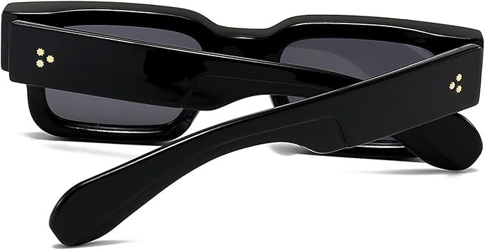 ZIMUSUN Square Thick Frame Sunglasses for Women Men Fashion Chunky Rectangle Sun Glasses Black Sh... | Amazon (US)