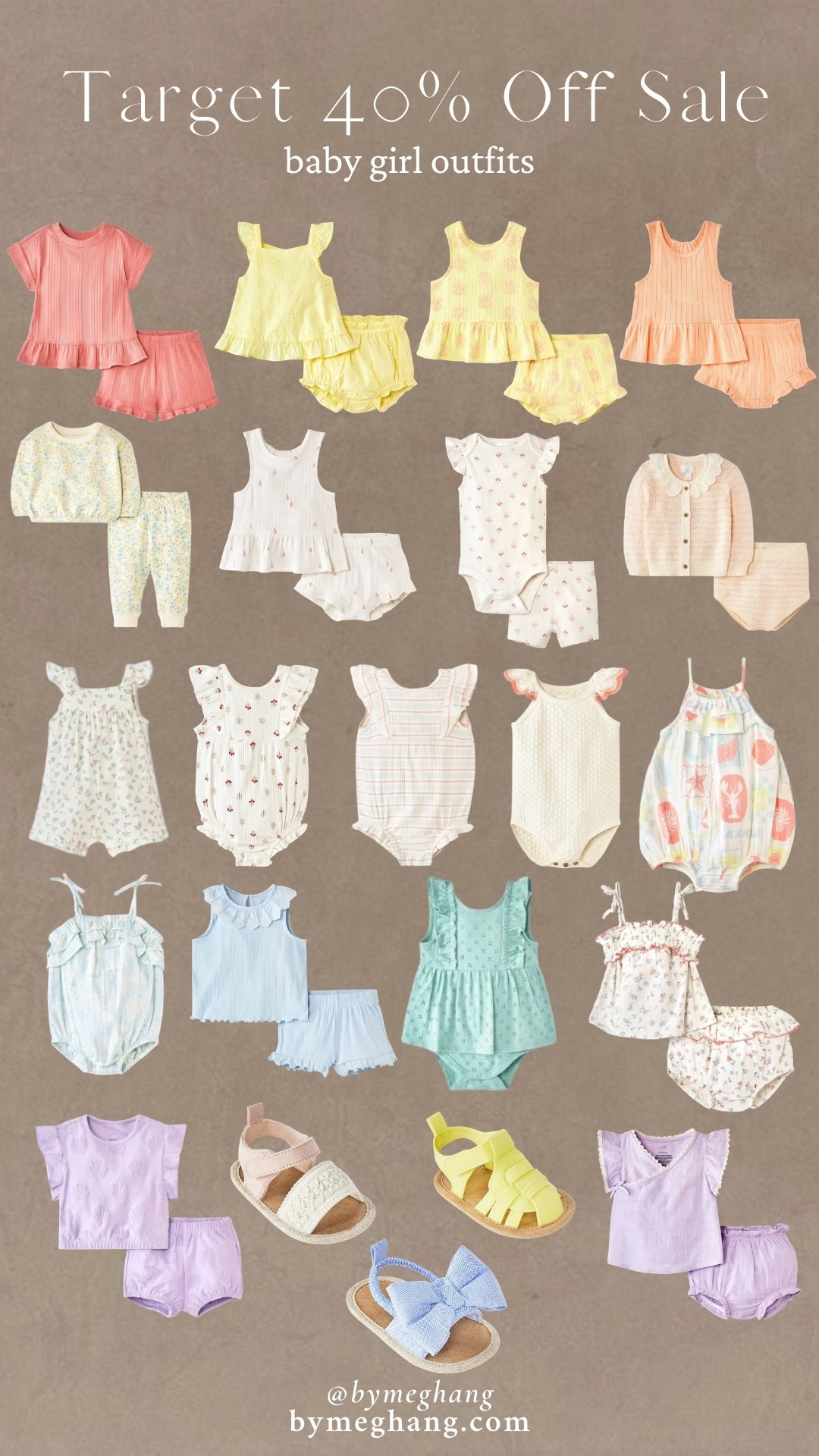 Target finds for baby girls that are 40% off!

#LTKBaby #LTKSaleAlert #LTKootd
