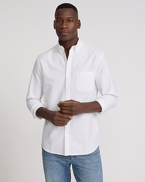Cotton Soft Wash Shirt | Express
