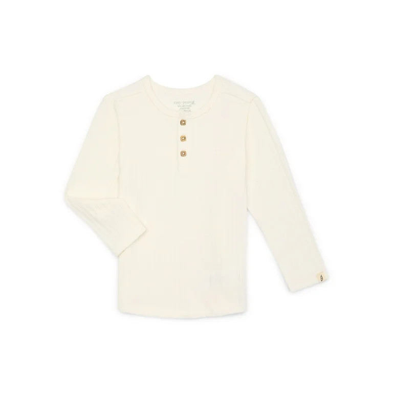 easy-peasy Toddler Boy Ribbed Henley with Long Sleeves, Sizes 18M-5T | Walmart (US)