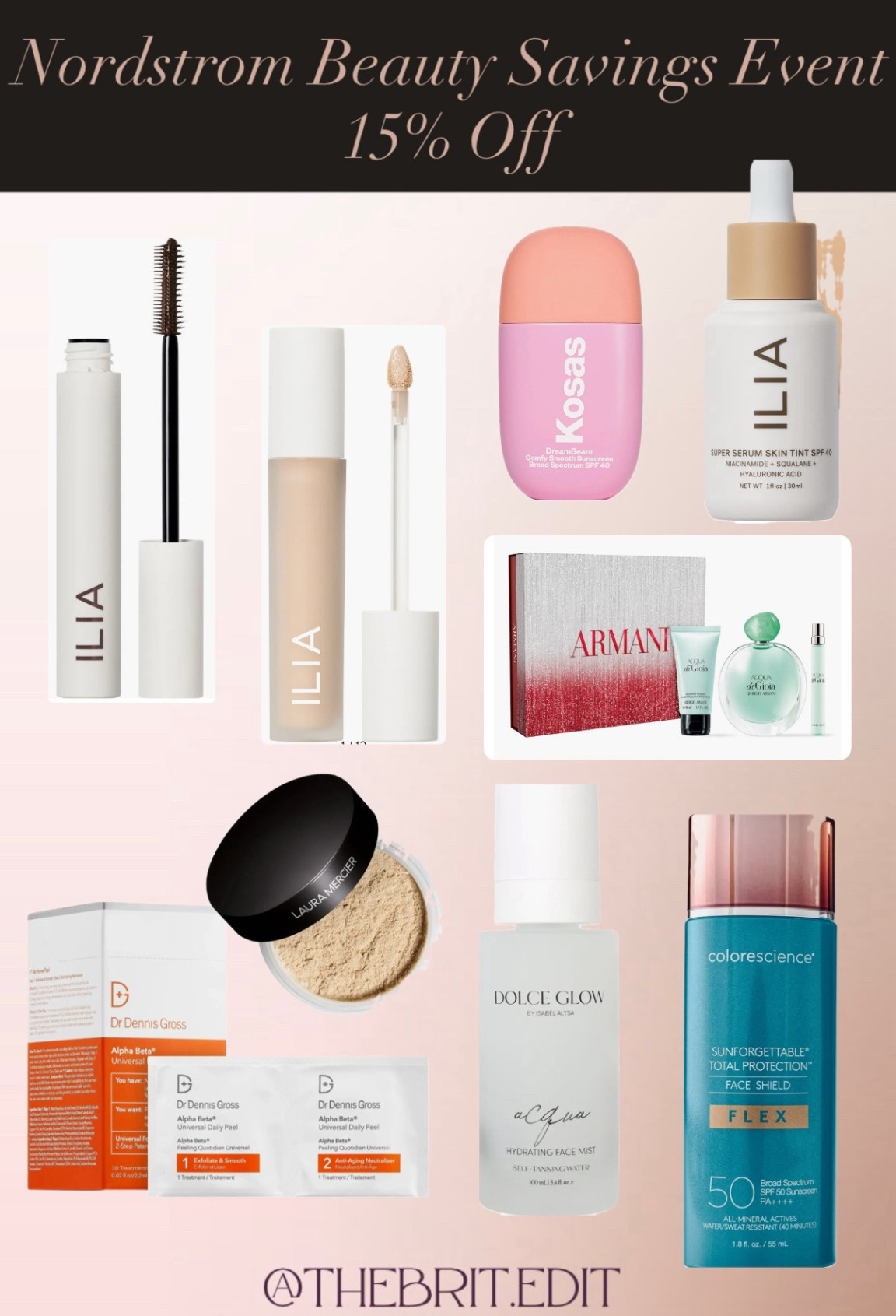 My picks from the @nordstrom Beauty Event

I’ve used an loved everything on this list except the Kosas but am always looking for a great SPF optionn

#LTKSpringSale #LTKSaleAlert #LTKBeauty