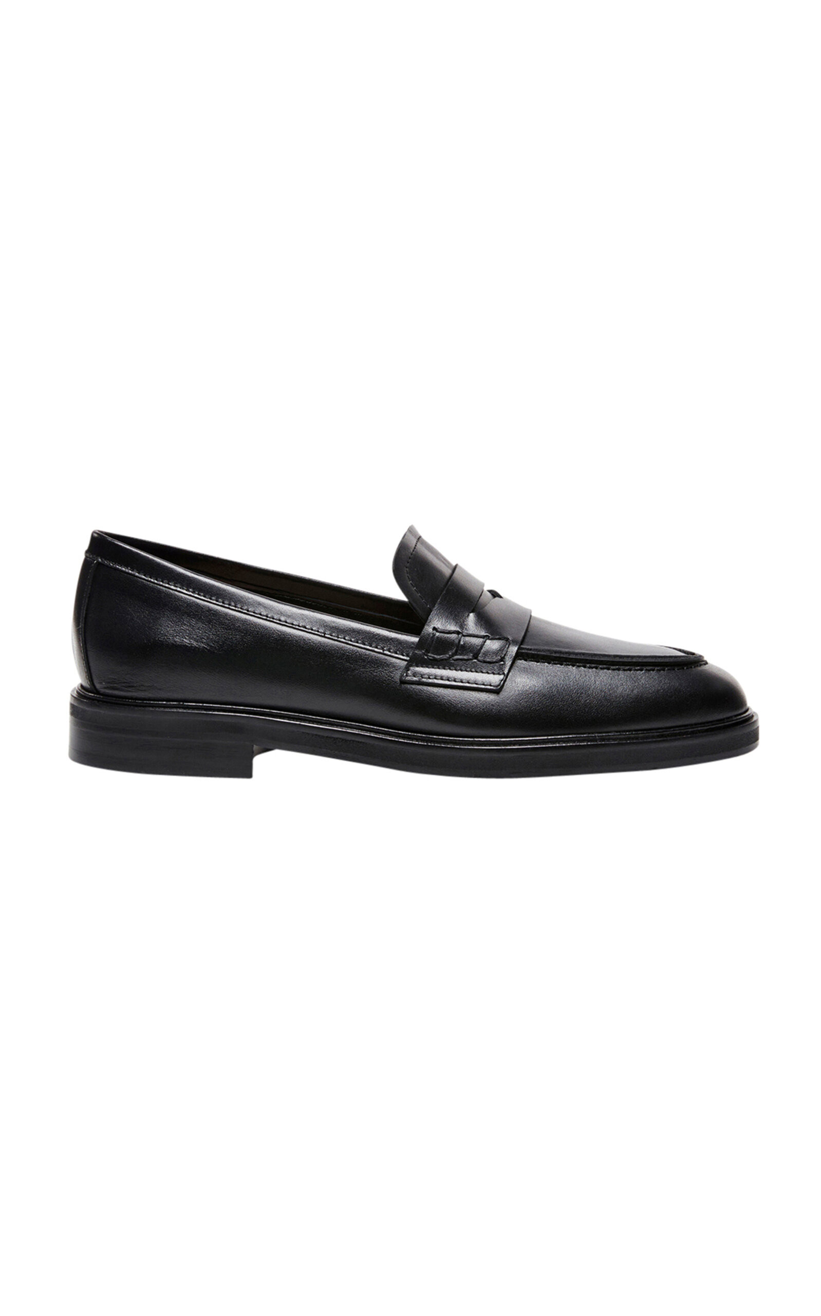 Flattered - Sara Leather Loafers - Black - IT 37 - Moda Operandi | Moda Operandi (Global)
