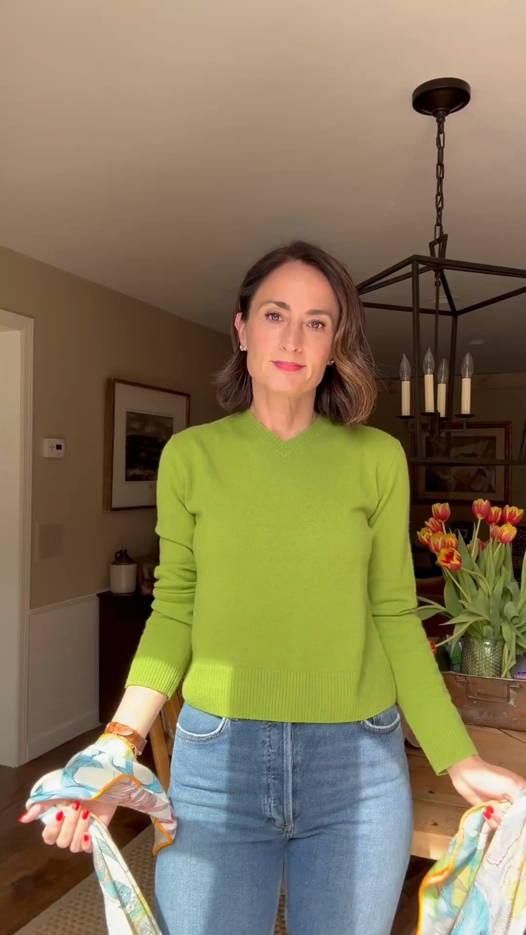 My most asked question. How to tie a scarf. Here is any easy tutorial. 

#LTKSeasonal #LTKWorkwear #LTKOver40