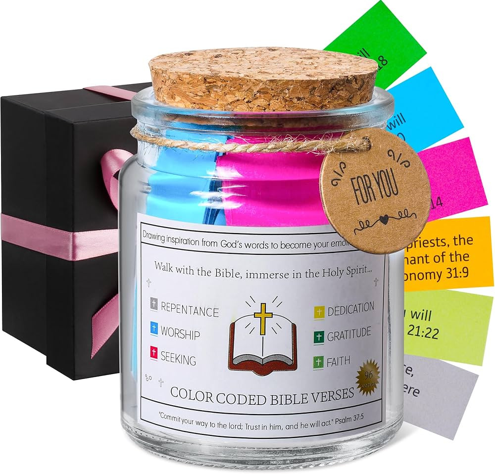 Bible Verse Jar, Read Me When Bible Verses Jar, Christian Gifts for Women and Men, Bible Verses I... | Amazon (US)