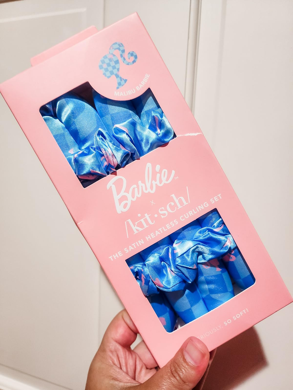 Kitsch Satin Heatless Curling Set - Hair Rollers for Heatless Curls | Heatless Hair Curlers & Hot... | Amazon (US)