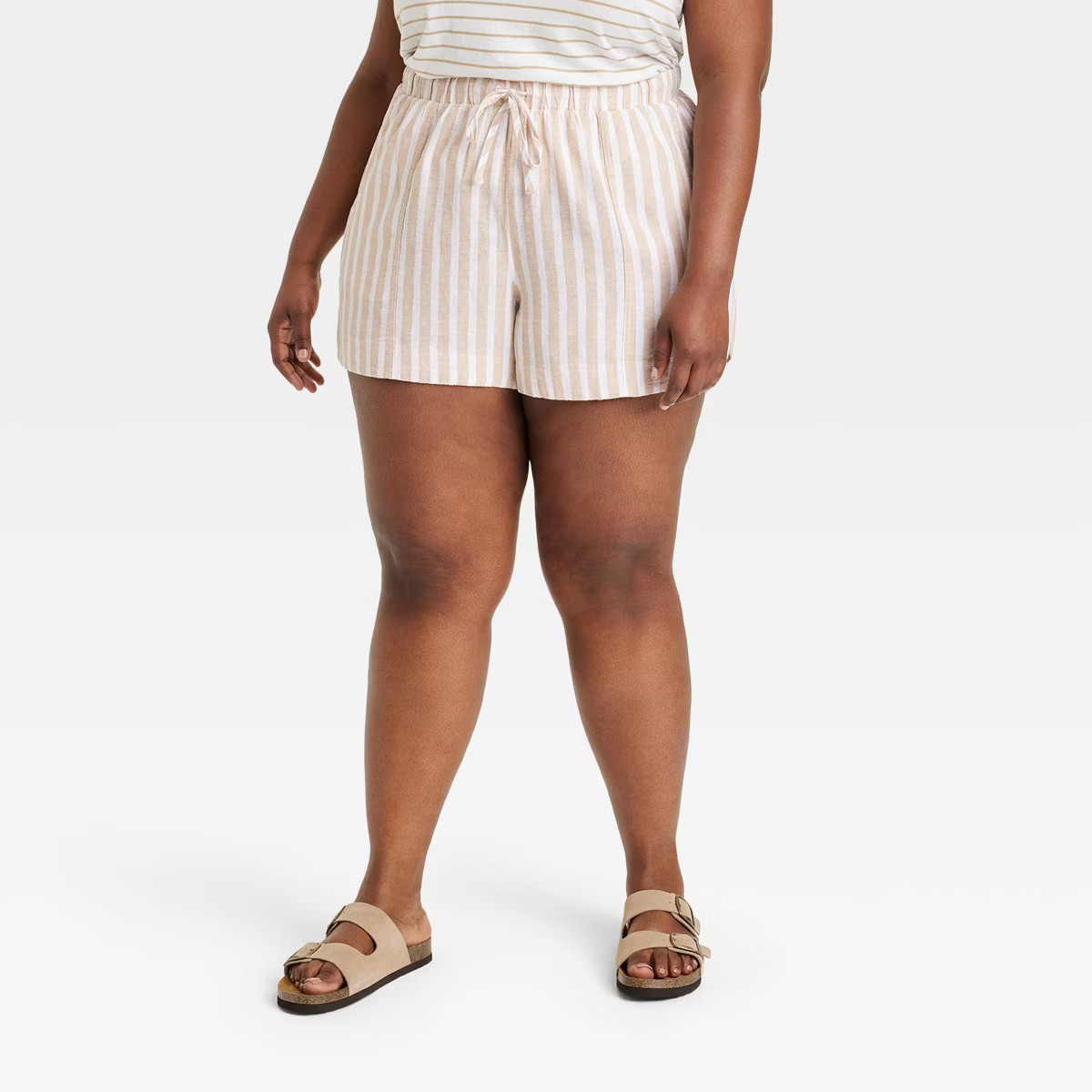 Women's High-Rise Linen Pull-On Shorts - Universal Thread™ | Target