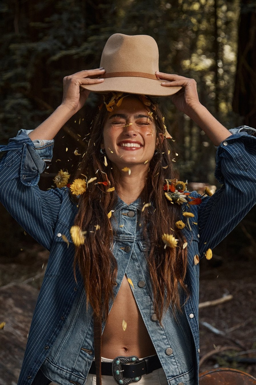 WOOL LEATHER TIE FEDORA | Lucky Brand