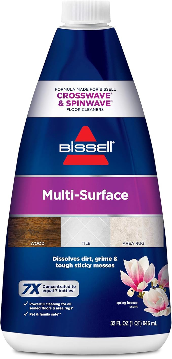 Bissell 1789 CrossWave & SpinWave Multi-Surface Cleaning Formula, 32 oz | Amazon (US)