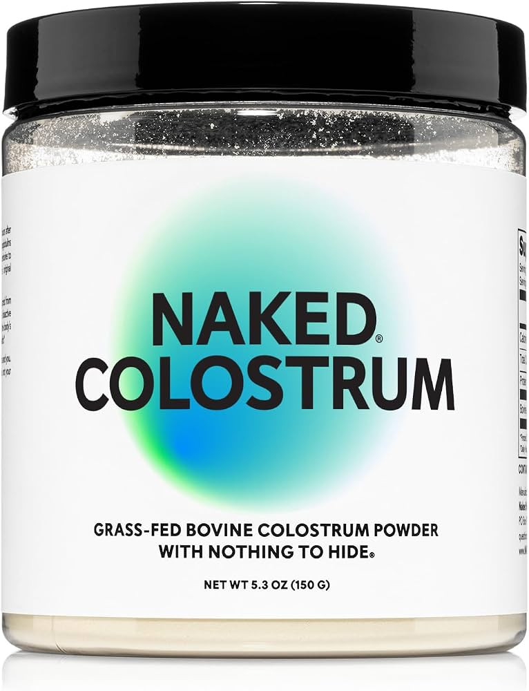 NAKED Colostrum Powder \u2013 100% Grass-Fed Bovine Colostrum Supplement from US Farms | Tested a... | Amazon (US)