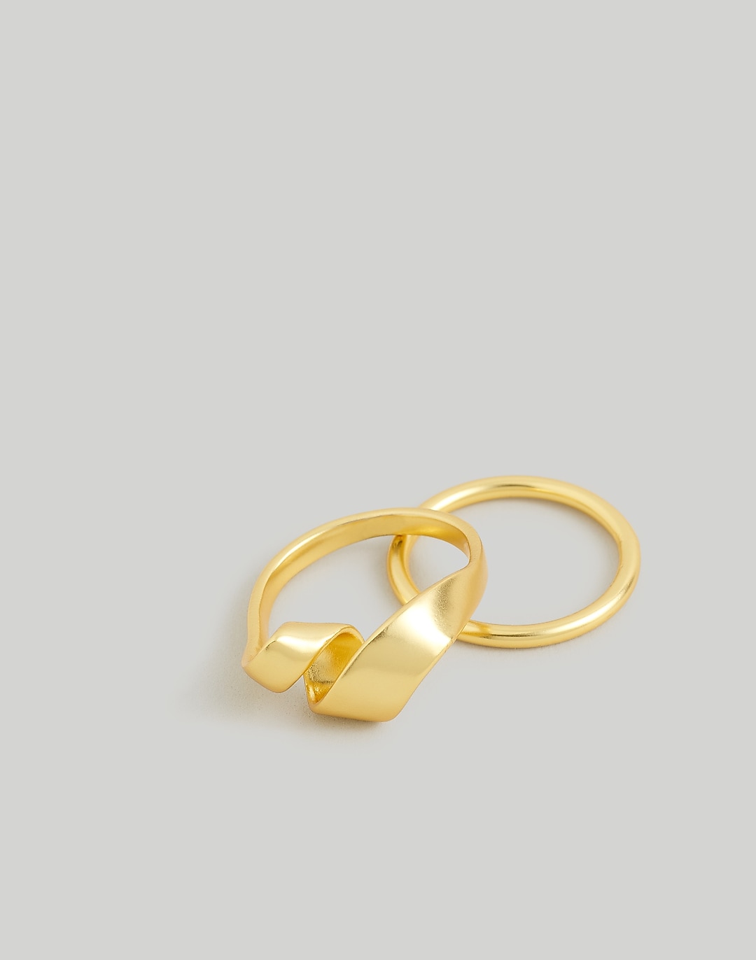 Twisted Ribbon Statement Ring | Madewell