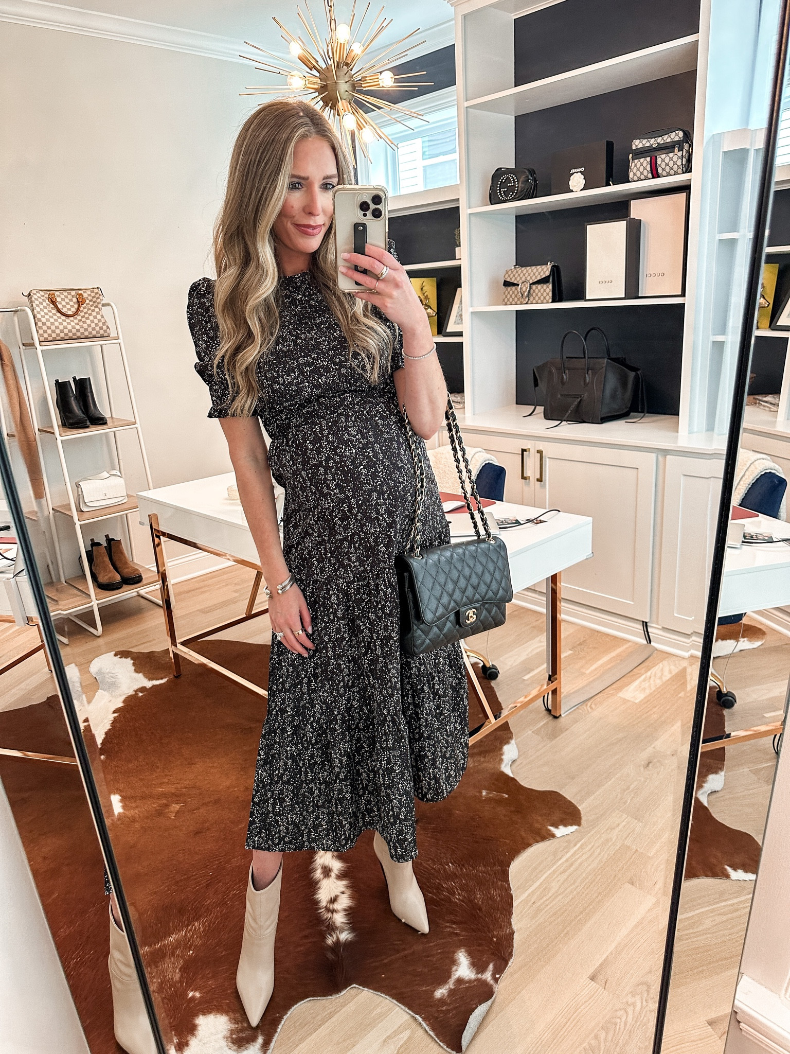 Fall outfit // fall dress // maternity outfit

Wearing a small in the dress. Booties fit true to size 


#LTKfindsunder50 #LTKbump #LTKstyletip