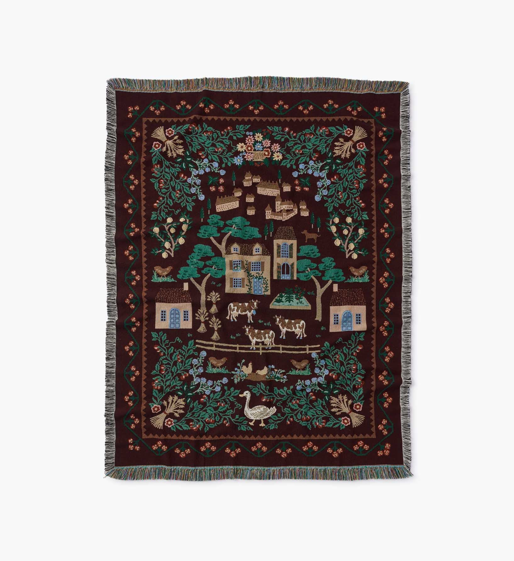 Woven Blanket - Country Farm | Rifle Paper Co.