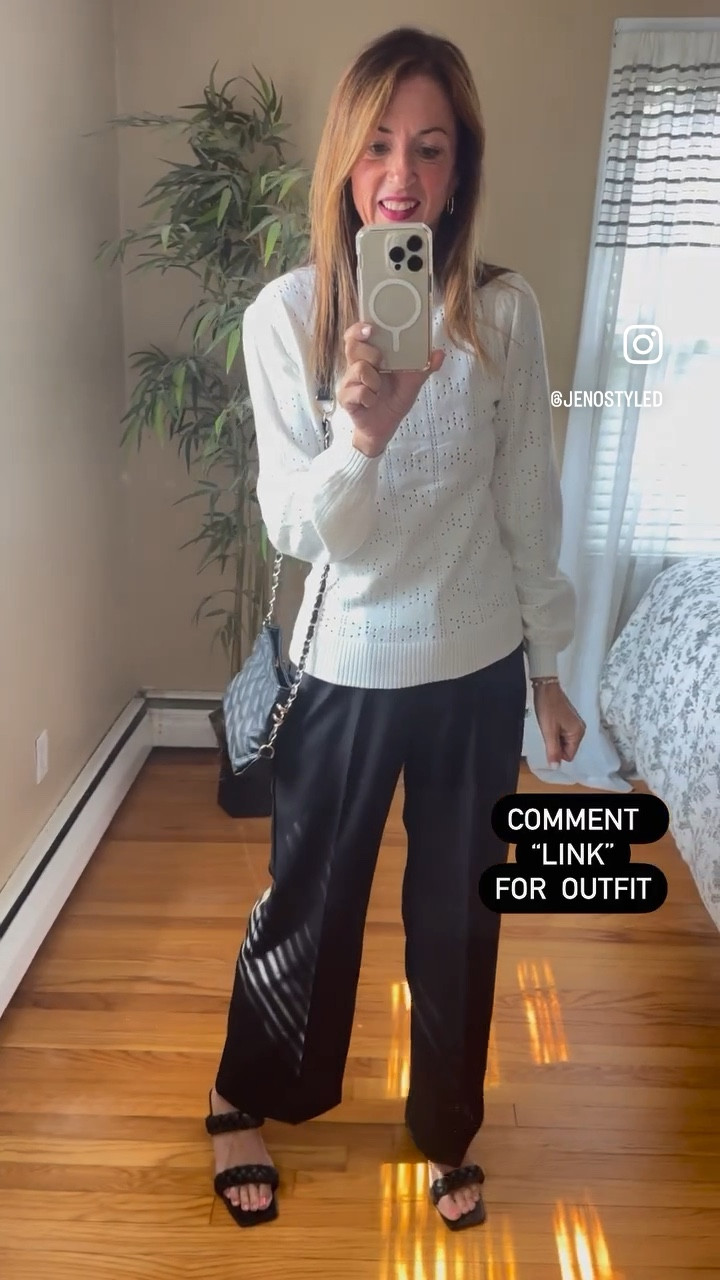 Gorgeous Black & White Outfit Idea from @amazon -


1. In love with this lightweight sweater with puff shoulders that I will be wearing well into the winter. Wearing size Small. TTS

2. The most amazing flowy trousers. High waisted. Wearing in size Small Regular. I’m 5’8” and these are a little short.

THANK YOU for shopping my links❤️

#amazonfinds #fallstyle #trouserswomen #fallsweater #trousersstyle #affordablestyle #howtostyle #whattowear #fashionover40 #over40styles

How to style, easy outfit, style hacks, everyday outfit, summer outfit, spring trends, Pinterest inspiration, casual chic outfit, minimal outfits, workwear, classic outfit, mom outfits

#LTKfindsunder50 #LTKSpringSale #LTKover40
