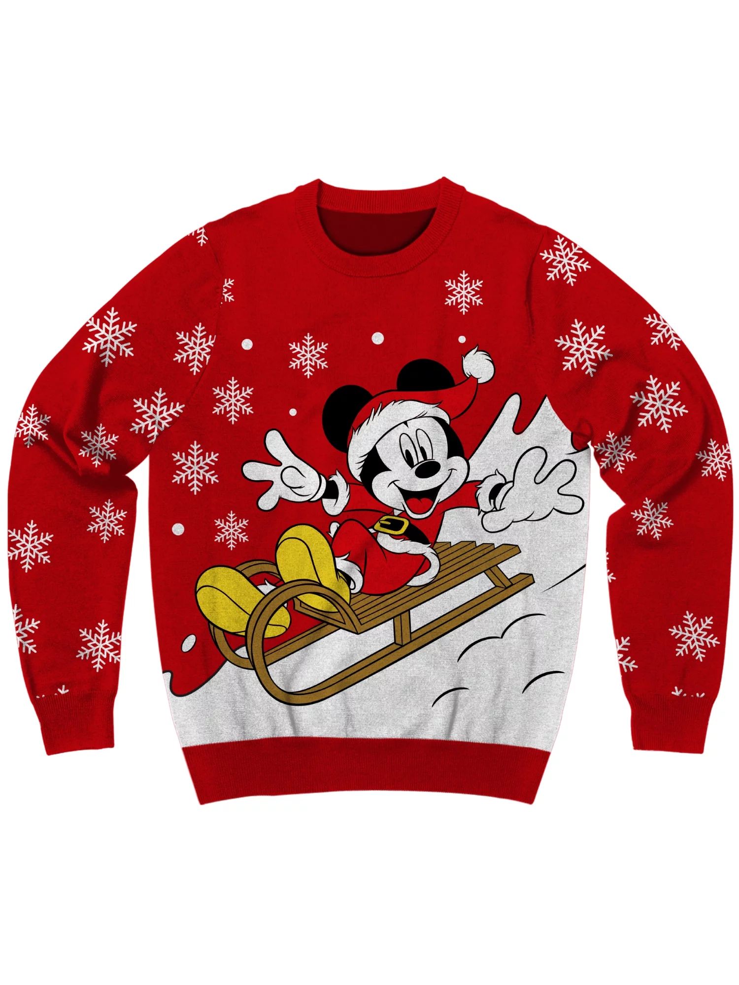 Disney Baby & Toddler Boys' Mickey Mouse Holiday Sweater, Sizes 12M-5T | Walmart (US)