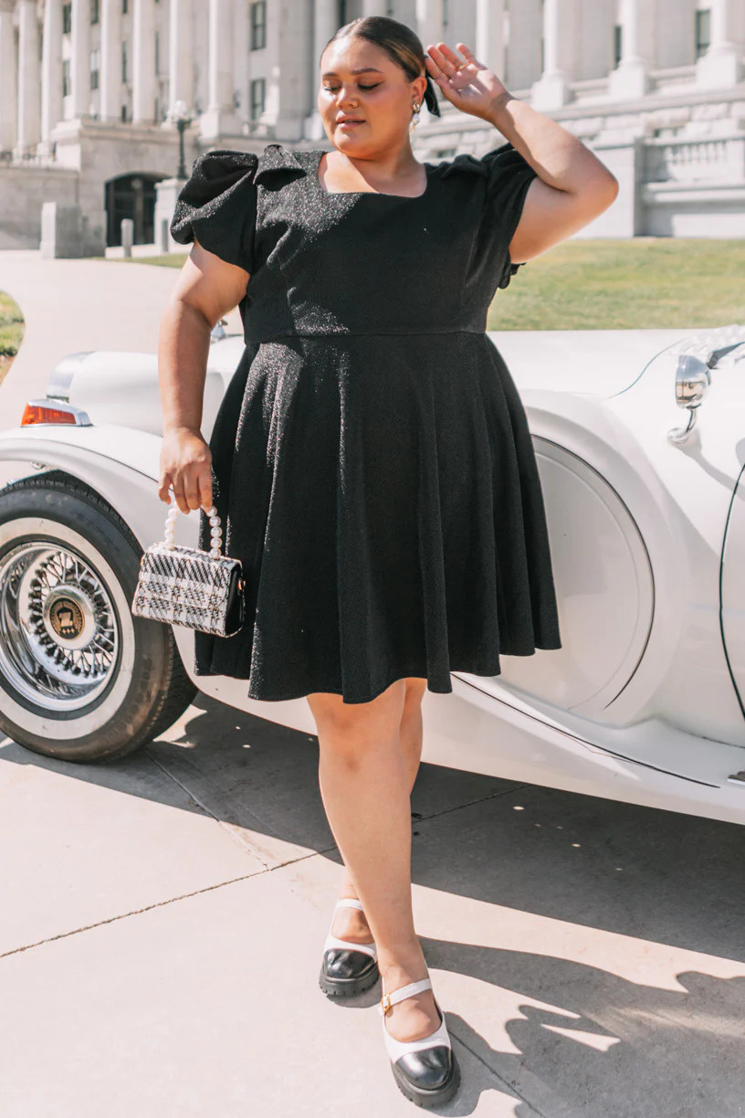 Nina Bow Flare Dress | Ivy City Co