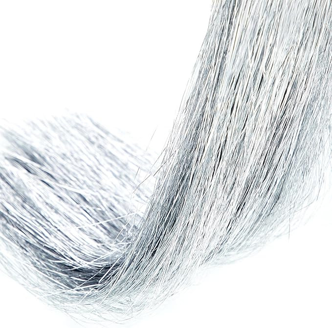 WILLBOND 5000 Strands Silver Christmas Icicle Tinsel Strands for Christmas Tree Decor 18 Inches F... | Amazon (US)