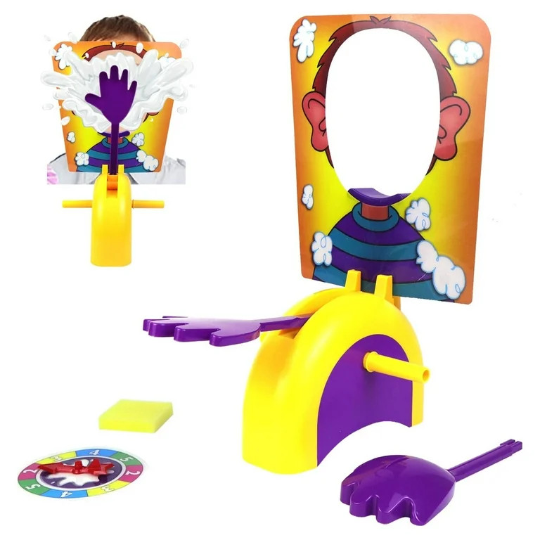perfrom Pie Cream Face Game,Slap Face Toys,Pie Cream in the Face Toys,Family Fun Board Games for ... | Walmart (US)