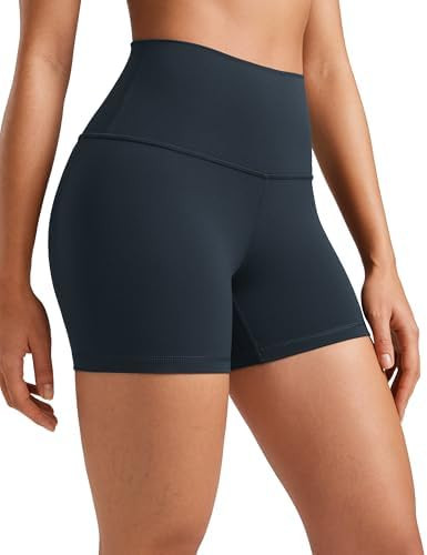 CRZ YOGA Butterluxe Biker Shorts 4" | Extremely Soft, Gentle Compression, Yoga, High Waisted, for... | Amazon (US)