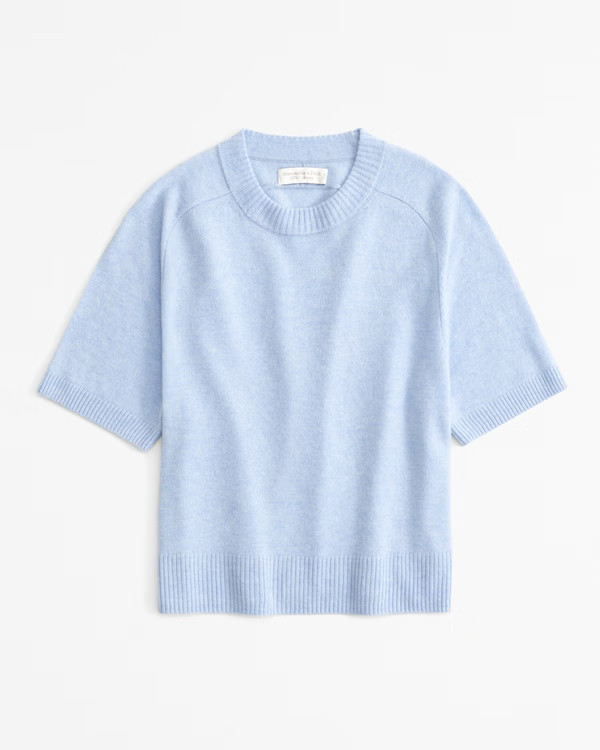 Cashmere Crew Tee | Abercrombie & Fitch (US)