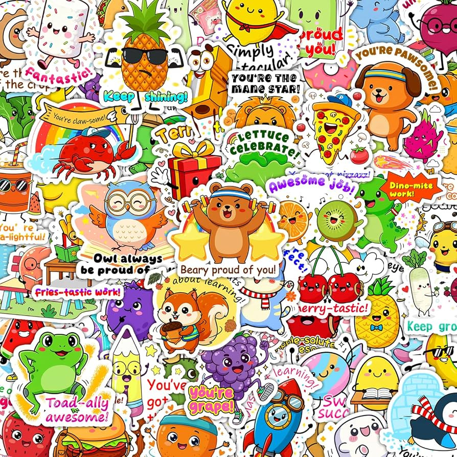 800PCS Motivational Stickers for Kids Classroom, Teacher Classroom Positive Encouragement Sticker... | Amazon (US)