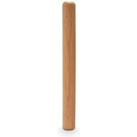 Beech wood rolling pin for baking cakes, beech wood pizza rolling pin, length 40 cm lylm | ManoMano UK