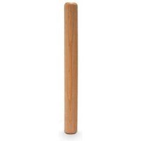 Beech wood rolling pin for baking cakes, beech wood pizza rolling pin, length 40 cm lylm | ManoMano UK