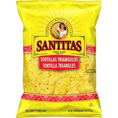 Santitas Yellow Corn Tortilla Chips Triangles - 11oz | Target
