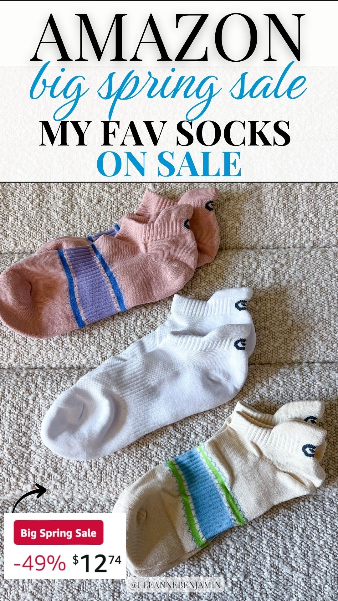 My favorite socks are on sale for big spring sale! 

#LTKActive #LTKSaleAlert