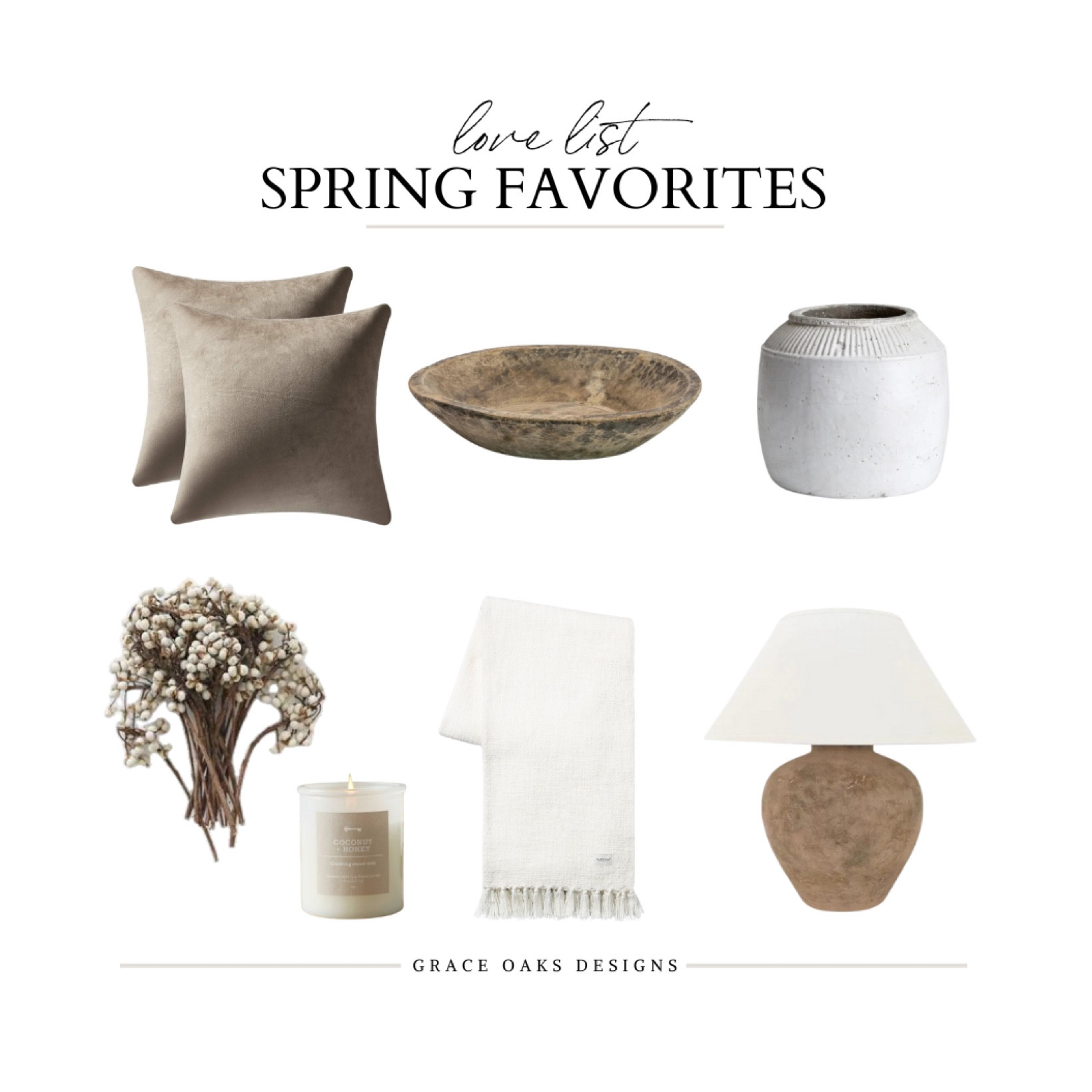 April favorites - neutrals for spring + summer 

wood bowl. Kitchen decor. White vase. White pot. White throw blanket. Dried florals. White florals. Spring home decor. Summer home decor. Neutral decor. Living room. Amazon decor  

#LTKhome #LTKSeasonal #LTKfindsunder50