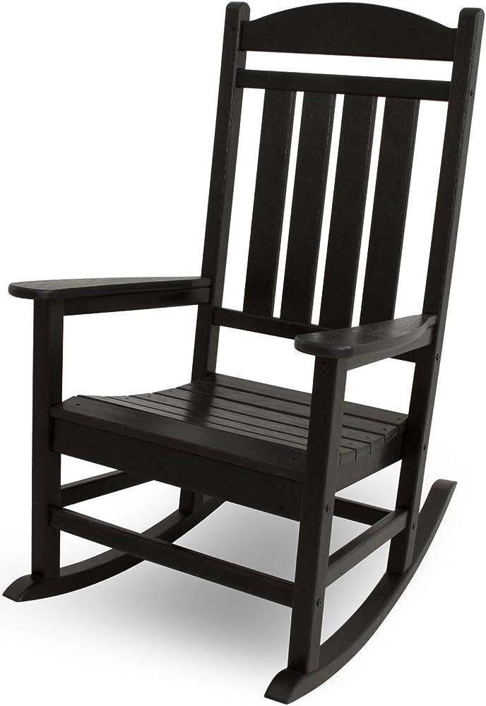 POLYWOOD R100BL Presidential Rocking Chair, Black | Amazon (US)